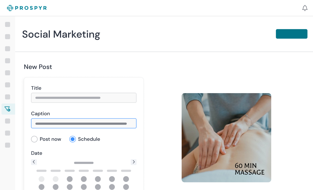 Social Media Integration detail