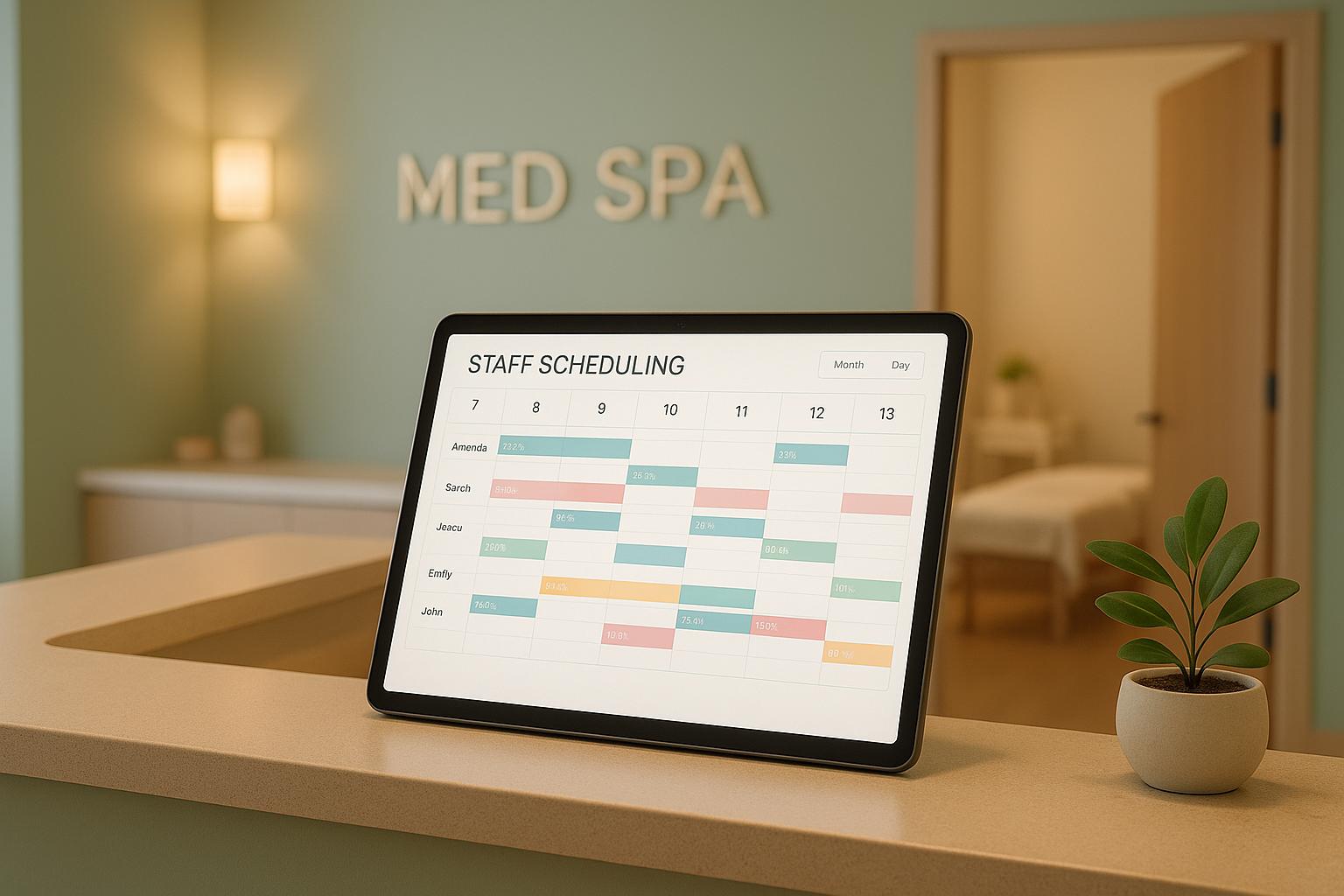 Top 7 Staff Scheduling Tools for Med Spas