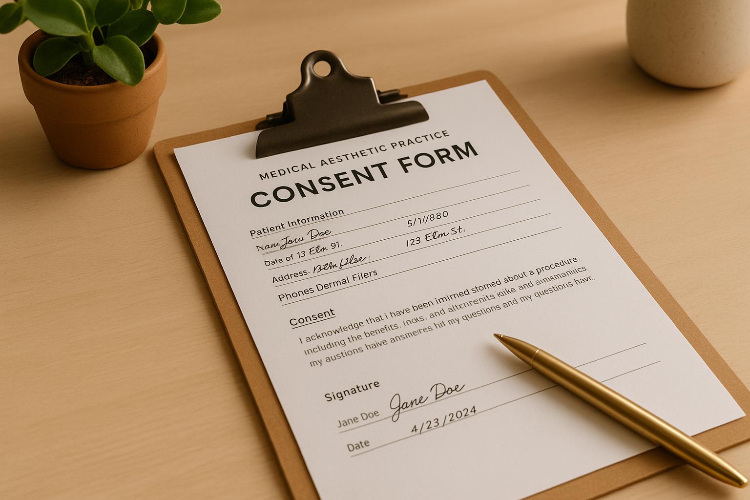 How to Customize Consent Forms for Aesthetic Practices