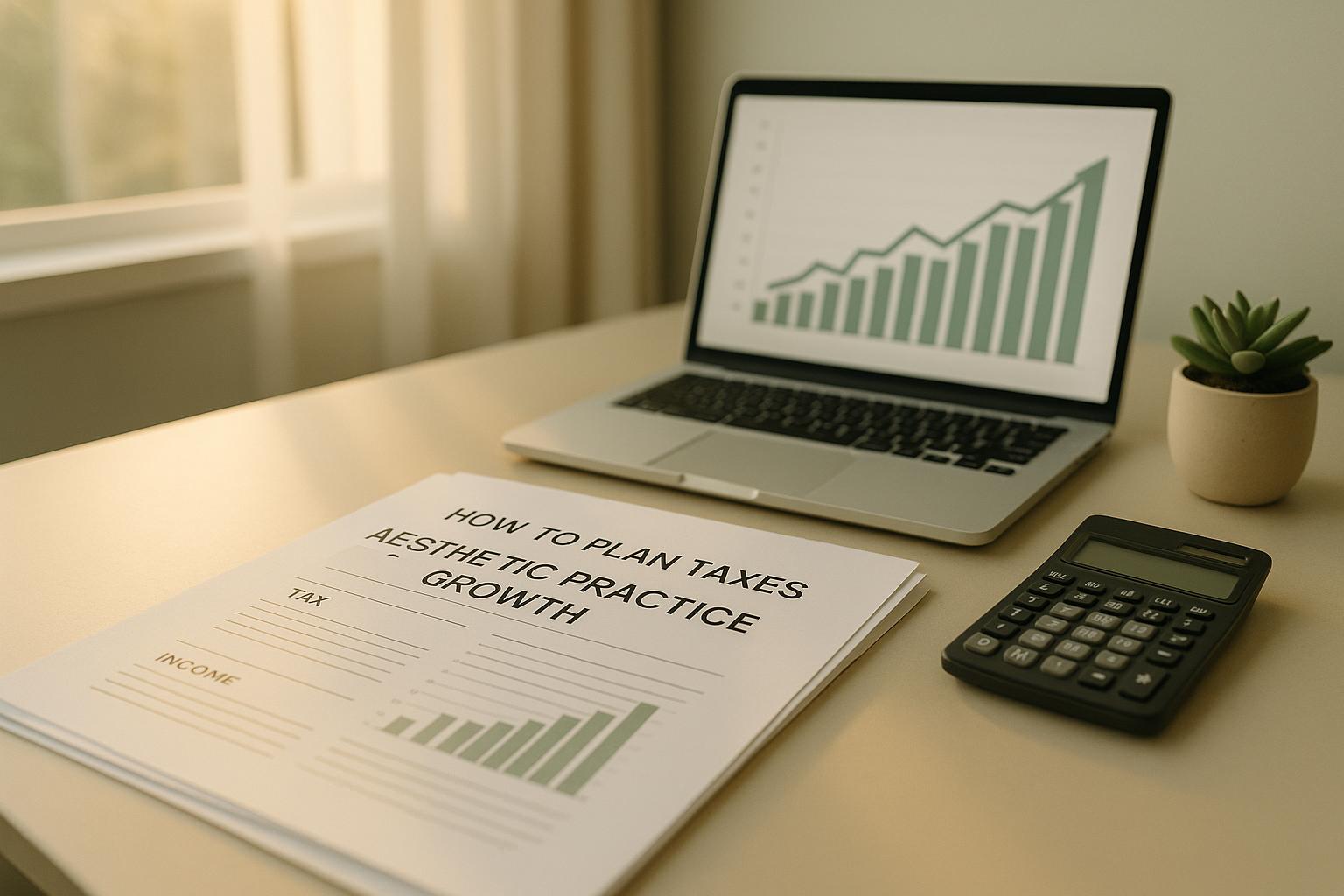 How to Plan Taxes for Aesthetic Practice Growth