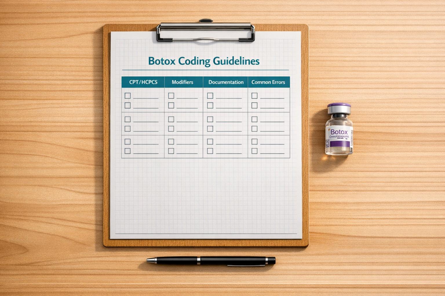 CPT Codes for Botox: Key Guidelines