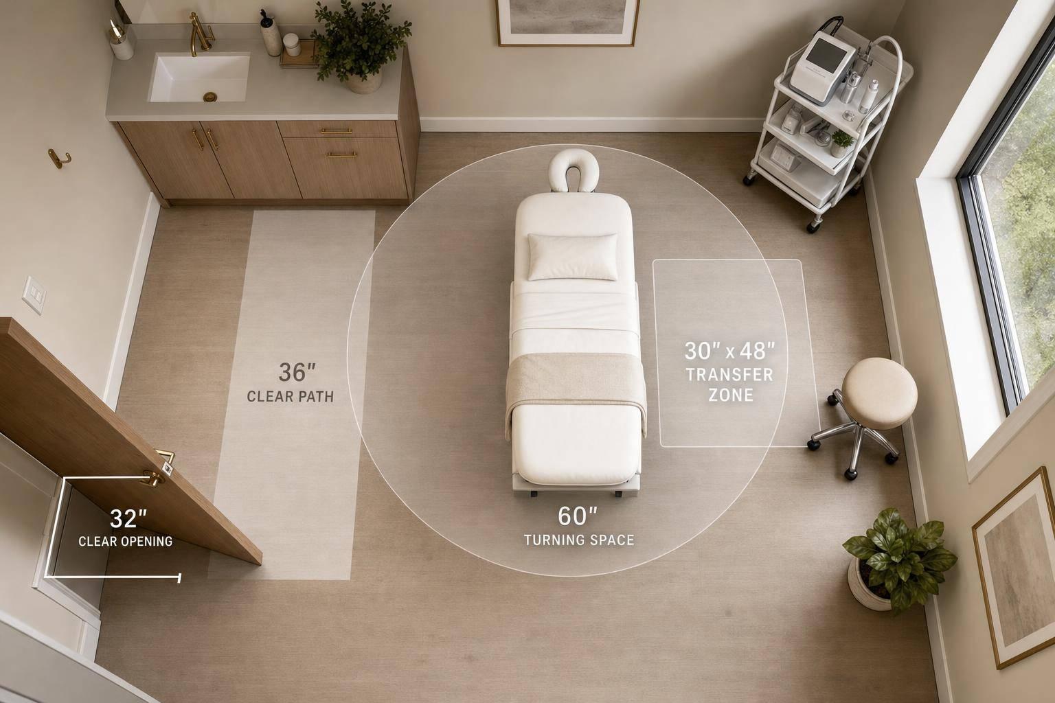 ADA Rules for Med Spa Treatment Rooms