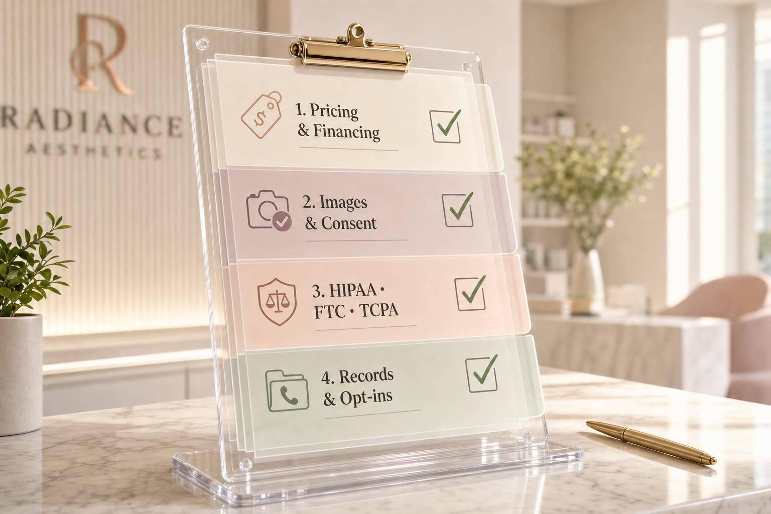 Ad Compliance Checklist for Aesthetic Clinics