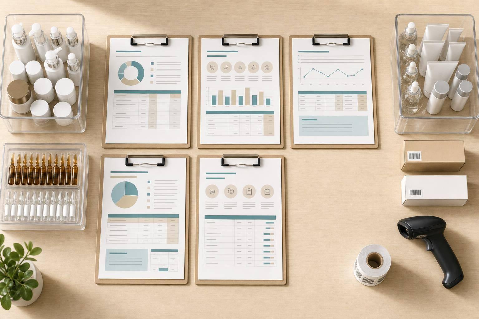 Supply Chain Report Templates for Aesthetic Clinics