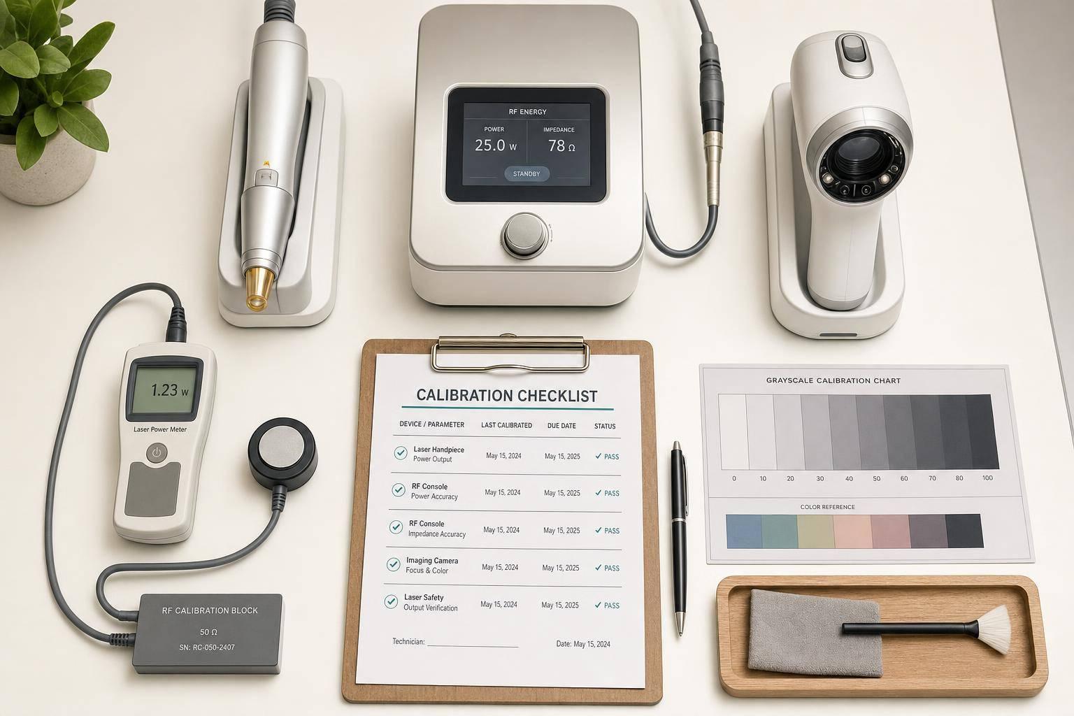 Calibration Requirements for Aesthetic Devices